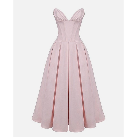 House of CB Dresses & Skirts - House of CB Lady Ballerina Pink Strapless Midi Dress